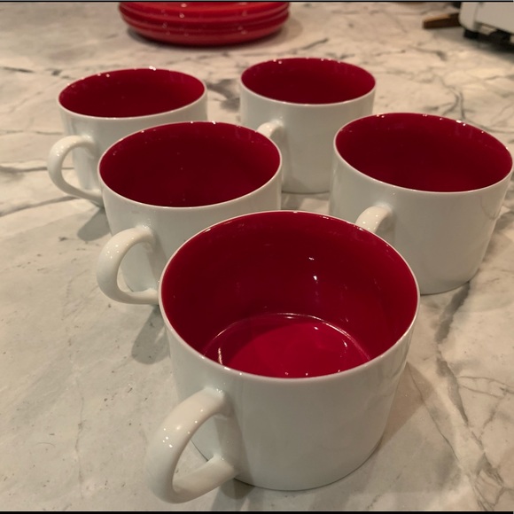 Set of 6 tea/cappuccino cups - Picture 2 of 6